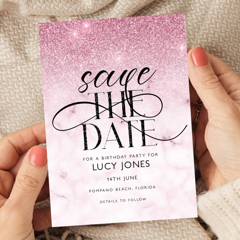 pink save the date 41