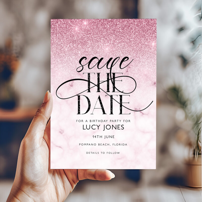 pink save the date 52