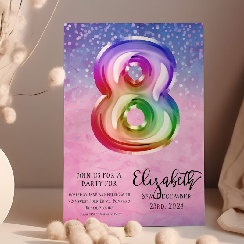rainbow numbers pink 154