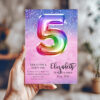 rainbow numbers pink 5 126