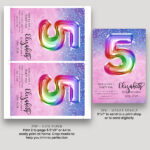 rainbow numbers pink 5 234