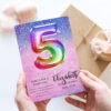 rainbow numbers pink 5 72