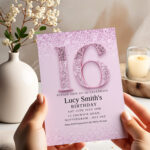 16th birthday invitation 3