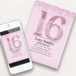 16th birthday invitation 5
