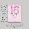 16th birthday invitation 7