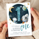 1st space birthday invite 8