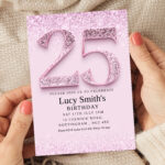 25th birthday invitation 3