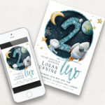 2nd blue space birthday invite 5