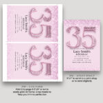 35th birthday invitation 5