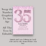 35th birthday invitation 7