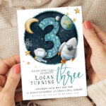 3rd blue space birthday invite 3