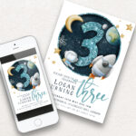 3rd blue space birthday invite 5