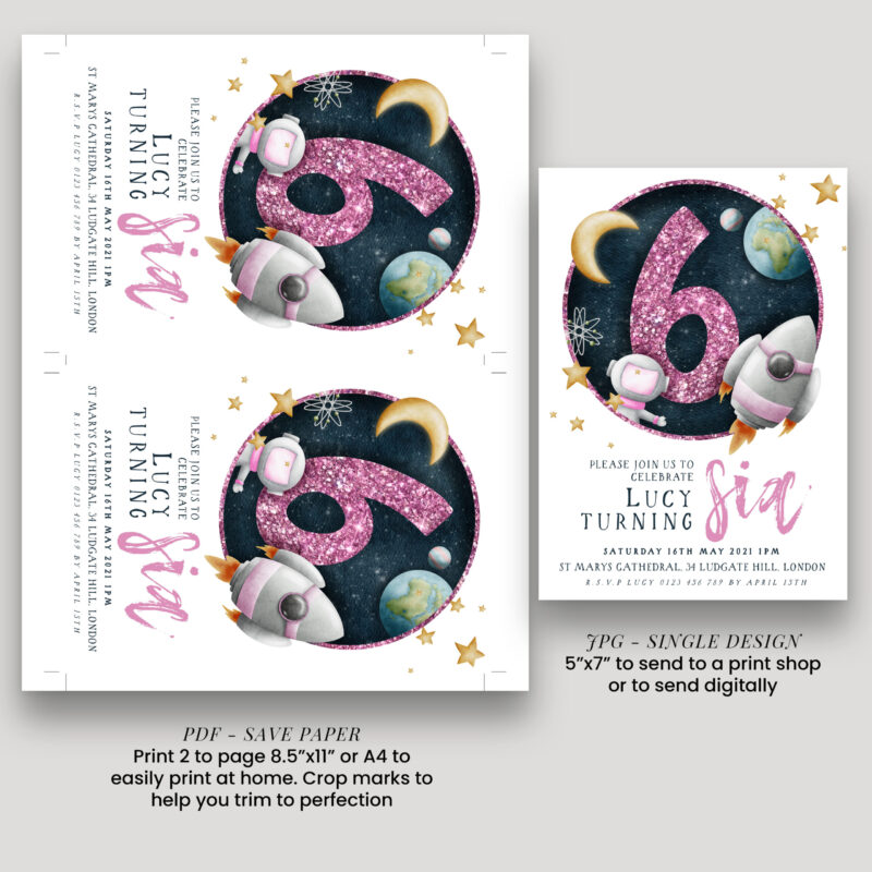 6th Space Birthday 5