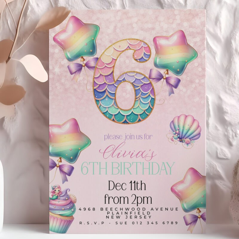 mermaid birthday 6 47
