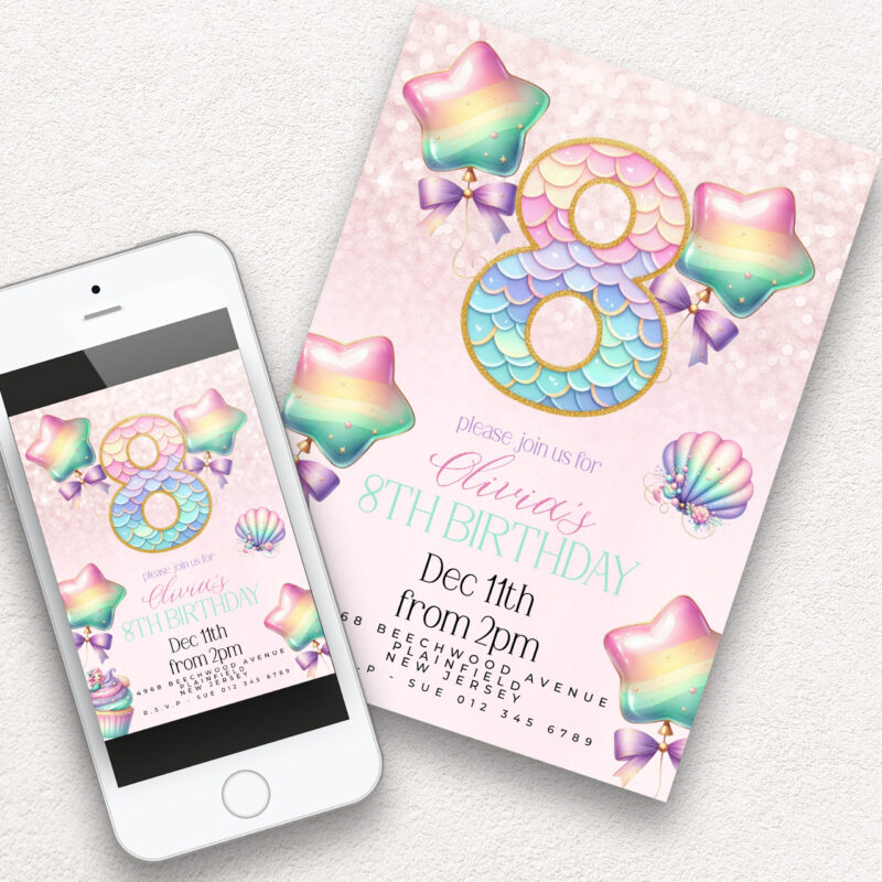 mermaid birthday 8 129