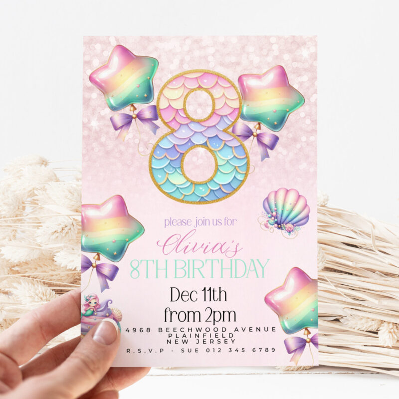 mermaid birthday 8 49