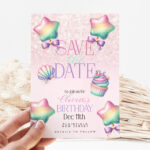 mermaid save the date 50