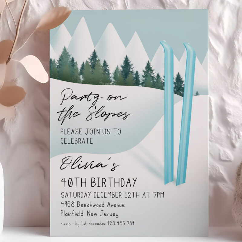 party on the slopes blue 23