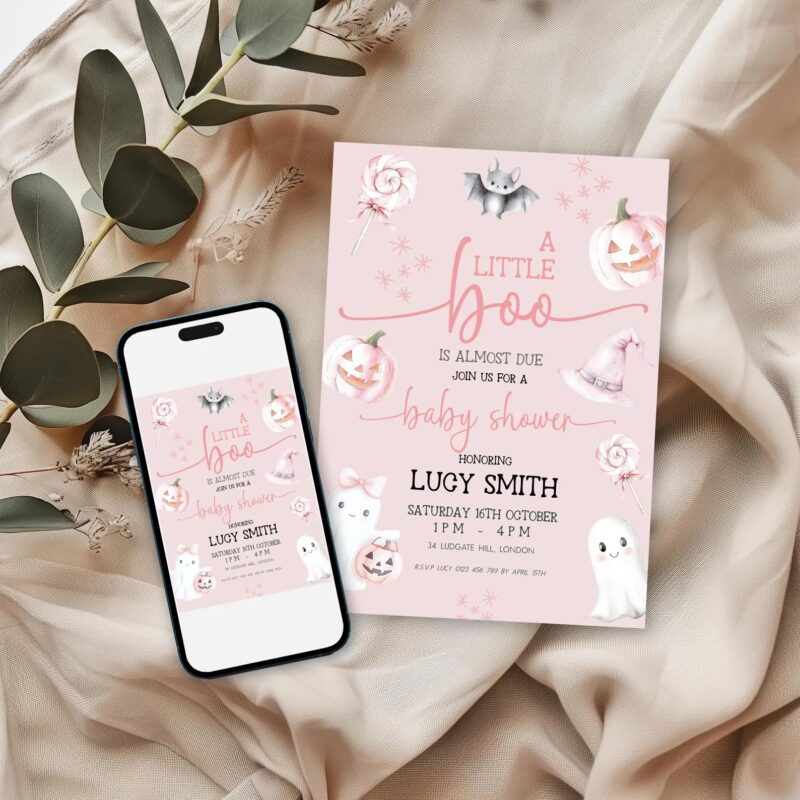 little boo baby shower2