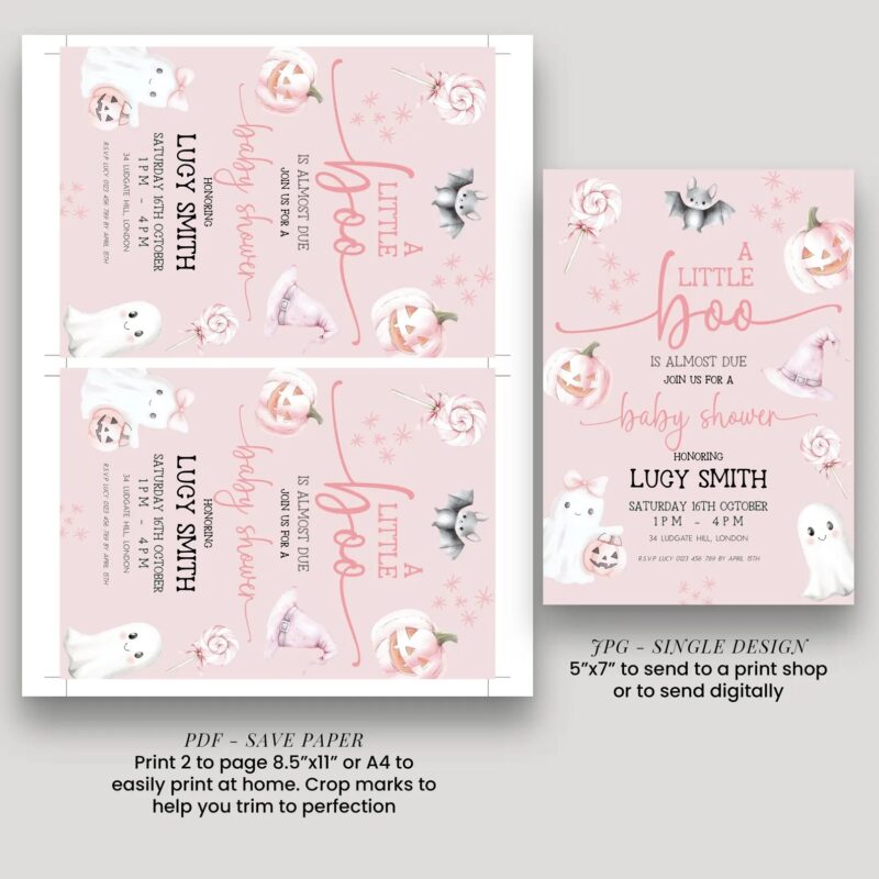 little boo baby shower3
