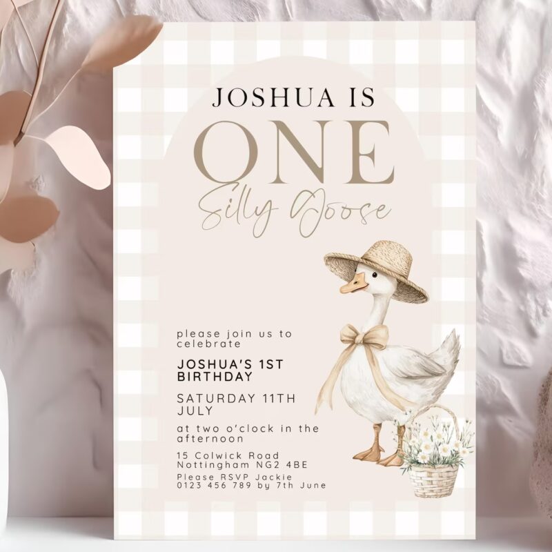 one silly goose invite 2